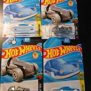 Hot Whwels Lot Of 4 Porsche 911 Clip Blue Monopoly Silvwr Car New NIB 2026
